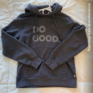 Cotopaxi Do Good Hoodie Charcoal Gray Sz S EUC